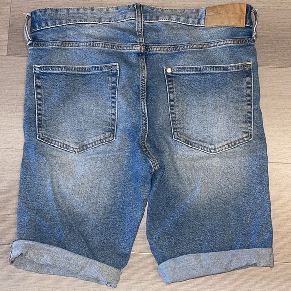 & Denim Bermuda Shorts - Picture 3 of 5
